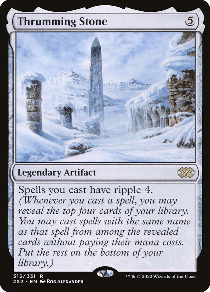 Thrumming Stone - Double Masters 2022 - 315