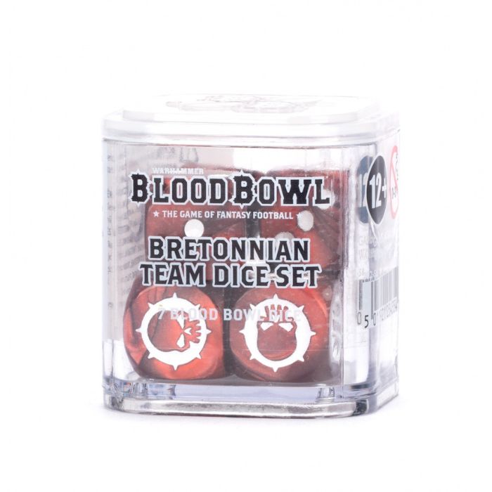Blood Bowl – Bretonnian Team Dice Set