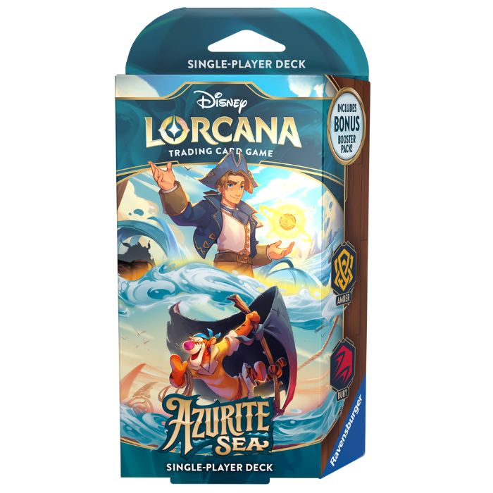 Disney Lorcana: Azurite Sea Starter Deck - Amber & Rudy