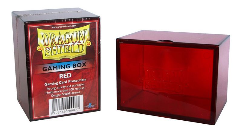 Dragon Shield Strongbox Box - Red