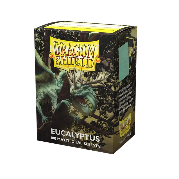Dragon Shield Dual Matte Sleeves - Eucalyptus (100 Sleeves)