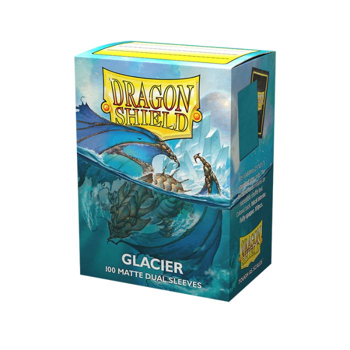 Dragon Shield Dual Matte Sleeves - Glacier