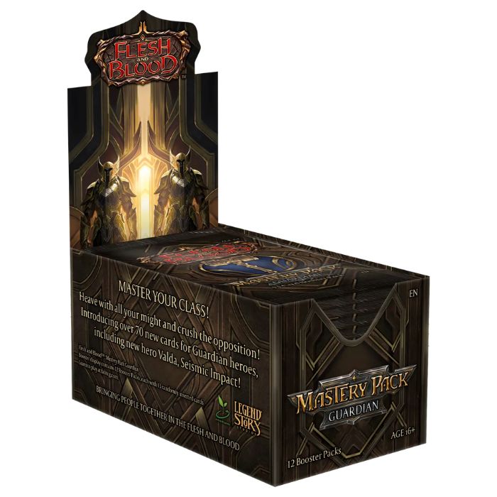 Flesh & Blood TCG - Mastery Pack Guardian Booster Display