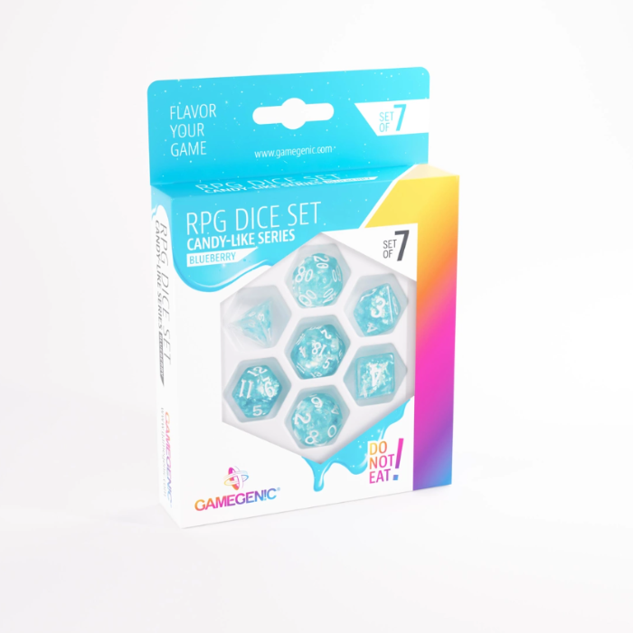 Gamegenic - Candy-Like Series - Blueberry - RPG Dice Set (7pcs)