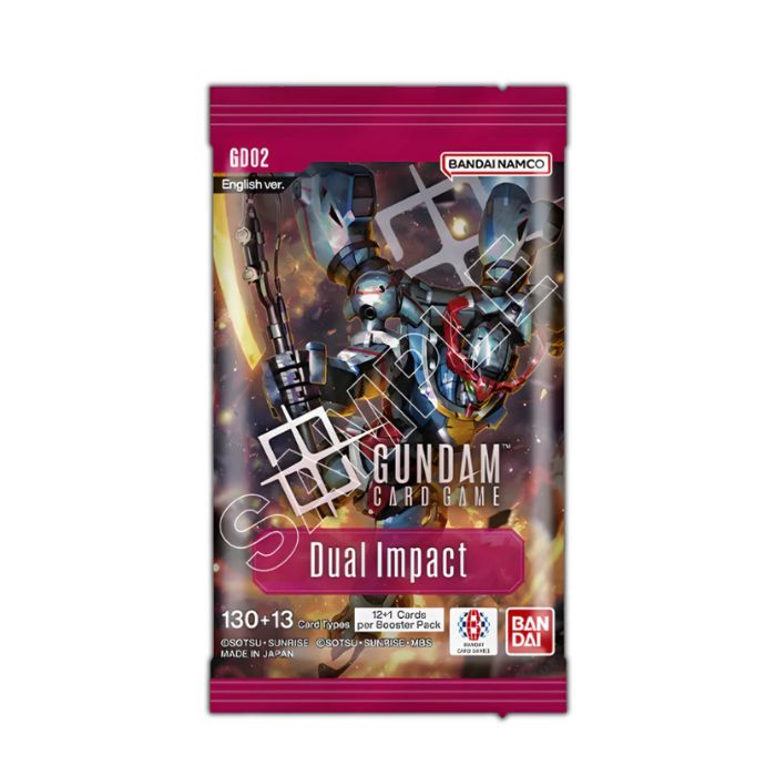 Gundam Card Game - Dual Impact GD02 Booster