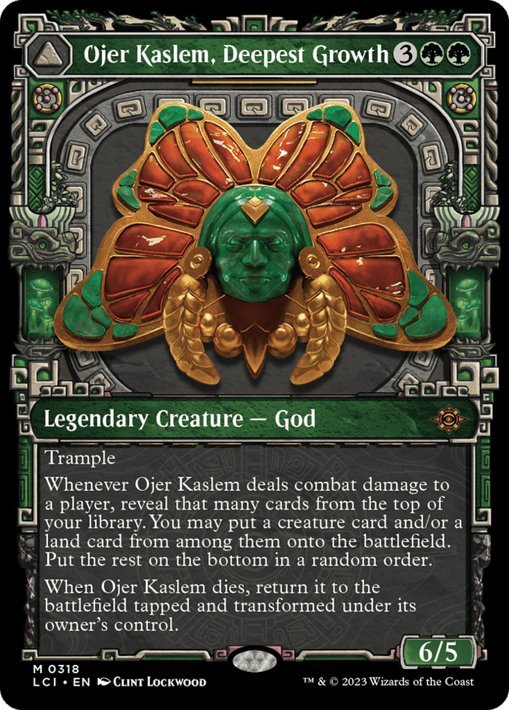 Ojer Kaslem, Deepest Growth // Temple of Cultivation - The Lost Caverns of Ixalan - 318