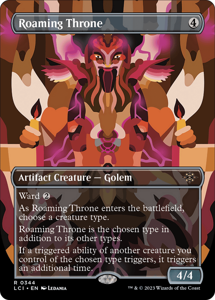 Roaming Throne - The Lost Caverns of Ixalan - 344