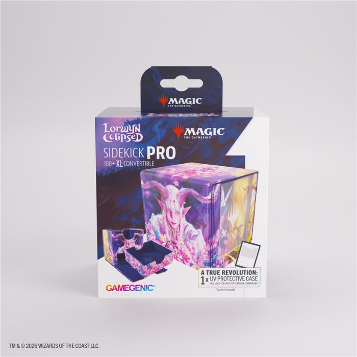 Gamegenic - Magic: The Gathering | Lorwyn Eclipsed Sidekick PRO 100+ XL - Morcants Loyalist/Dawnhand