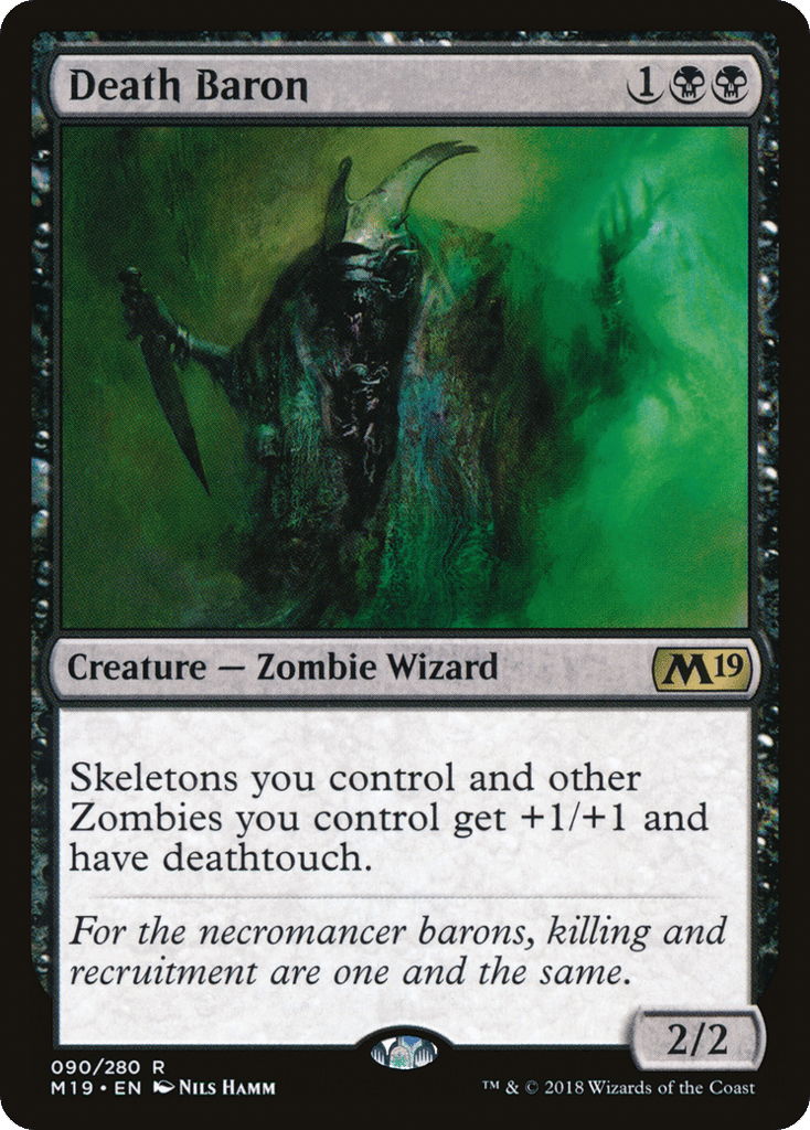 Death Baron - Core Set 2019 - 90