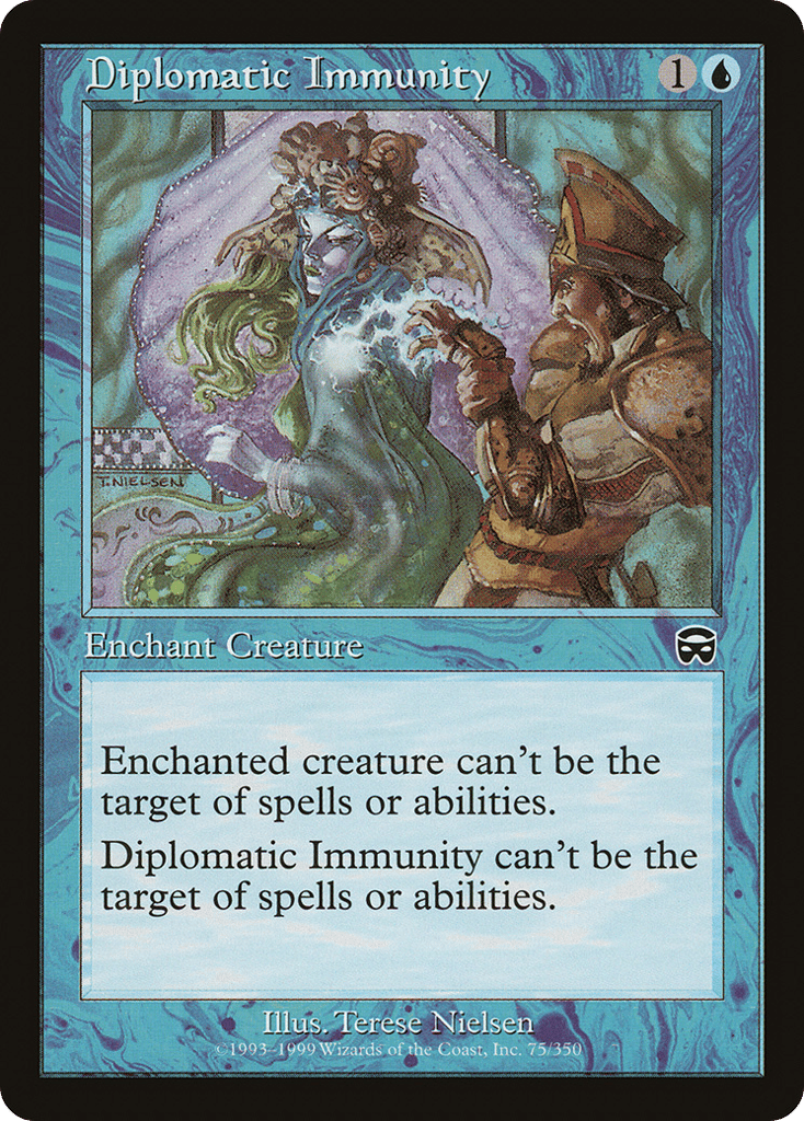 Diplomatic Immunity - Mercadian Masques - 75 - Foil