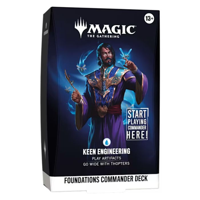 Magic - Foundations Commander Decks - Keen Engineering