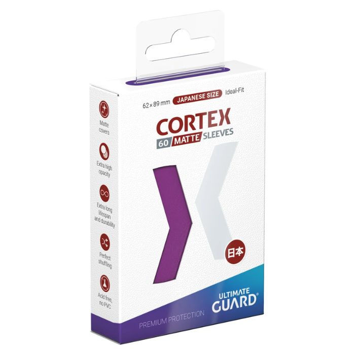Ultimate Guard - Cortex Japanese Size Sleeves Purple Matte(60)