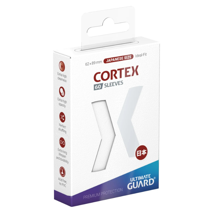 Ultimate Guard - Cortex Japanese Size Sleeves Transparent (60)