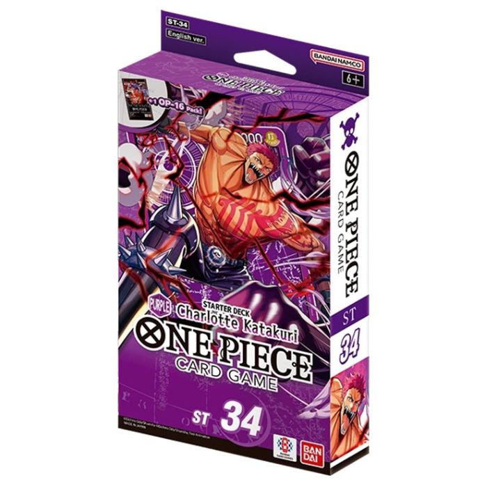 One Piece Card Game: Charlotte Katakuri - ST-34 Starter Deck