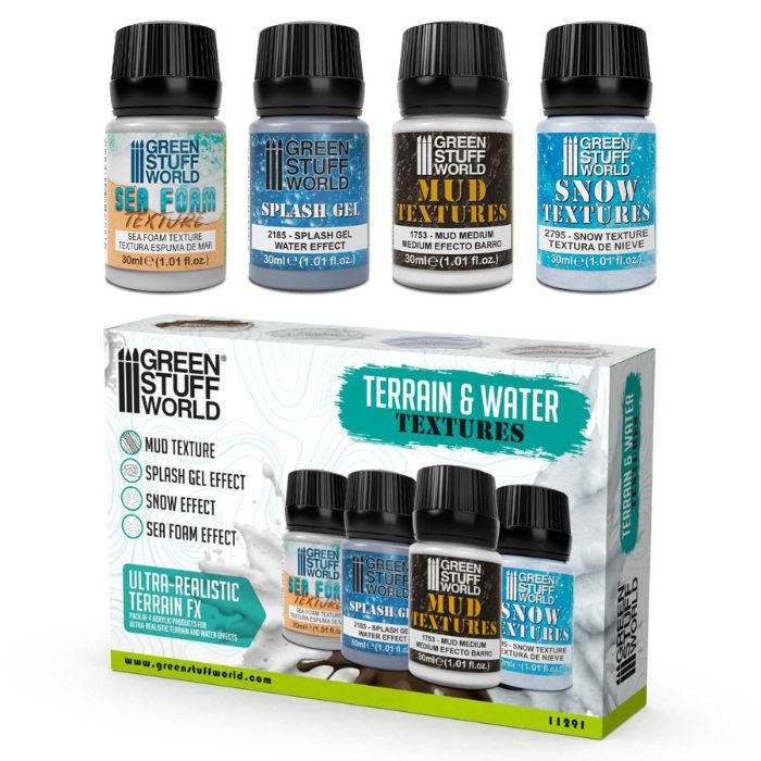 Paint Set - Aquatic Textures Paint
