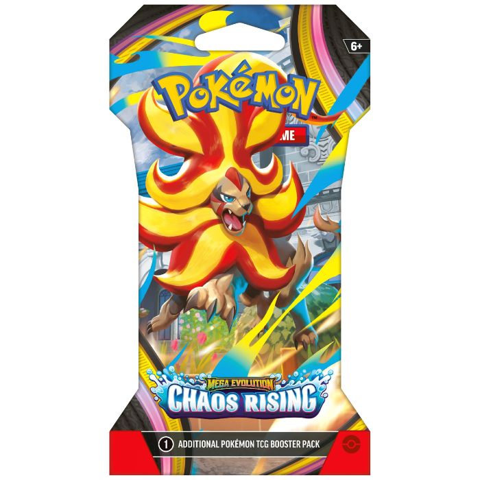 Pokemon TCG: Chaos Rising Sleeved Booster