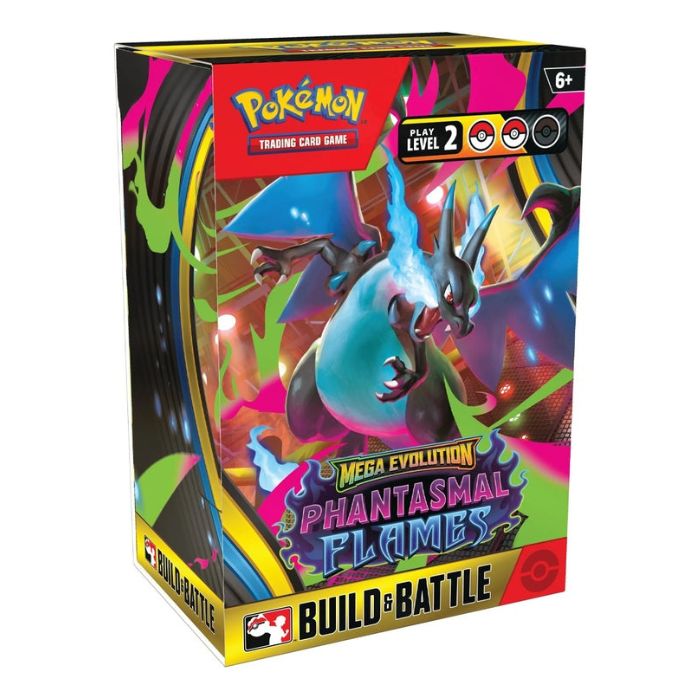 Pokemon TCG: Mega Evolution - Phantasmal Flames Build & Battle Box