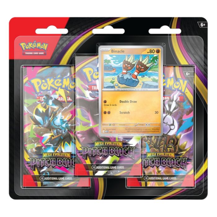 Pokemon TCG: Pitch Black 3-Pack Blister
