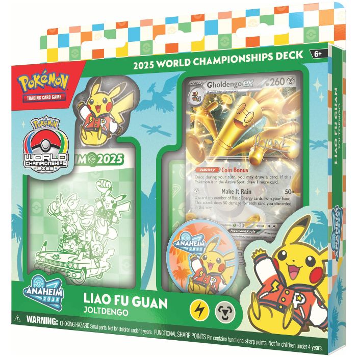 Pokemon TCG: Pokemon 2025 World Championships Deck: Liao Fu Guan