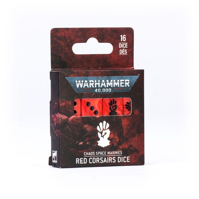 Red Corsairs Dice