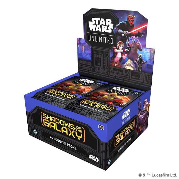 Star Wars Unlimited: The Shadows of the Galaxy Booster Display Box