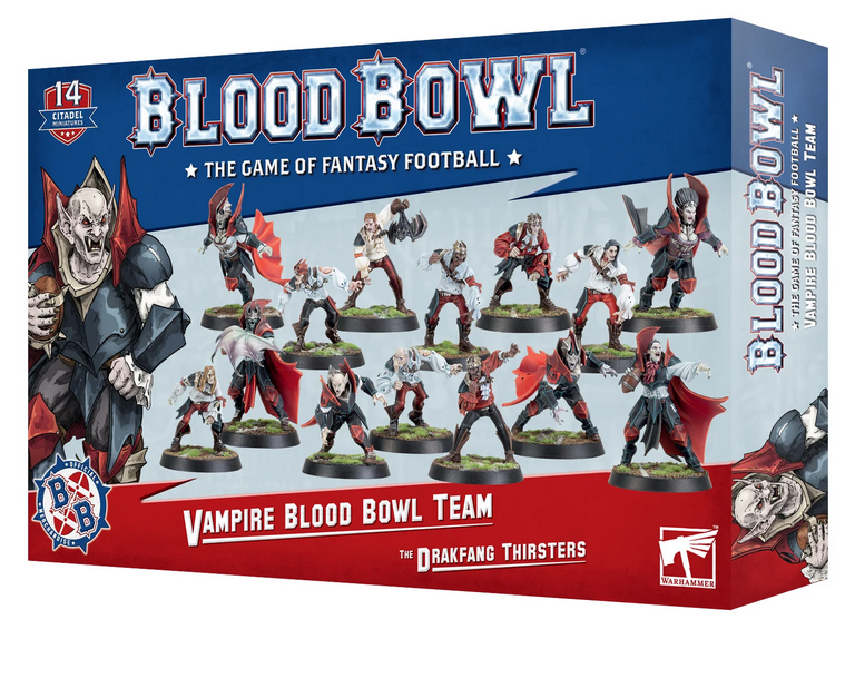 Vampire Blood Bowl Team: The Drakfang Thirsters