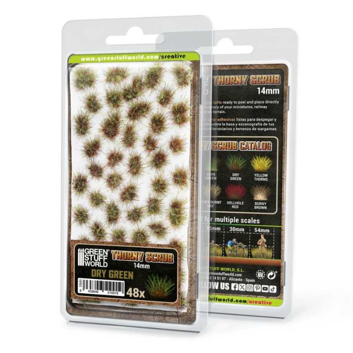 Thorny Scrubs - DRY GREEN