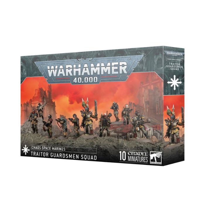 Chaos Traitor Guardsmen Squad