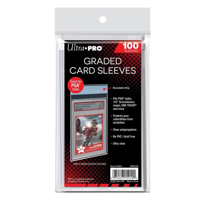 UP - Graded Card Sleeves Resealable