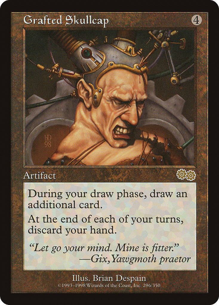 Grafted Skullcap - Urza's Saga - 296