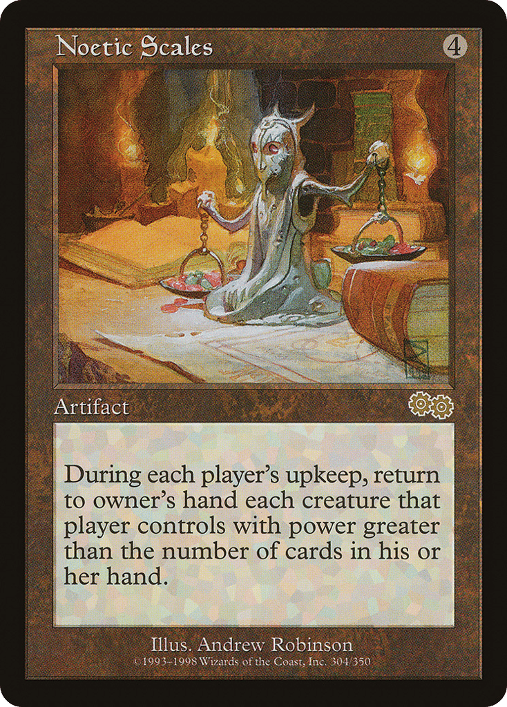 Noetic Scales - Urza's Saga - 304