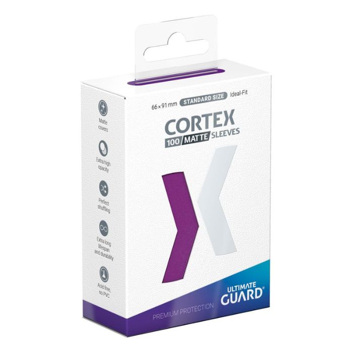 Ultimate Guard - Cortex Sleeves Matte Purple Standard Size (100)
