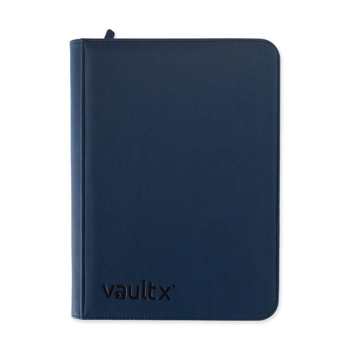 VaultX - 9-Pocket Exo-Tec® Zip Binder Royal Blue
