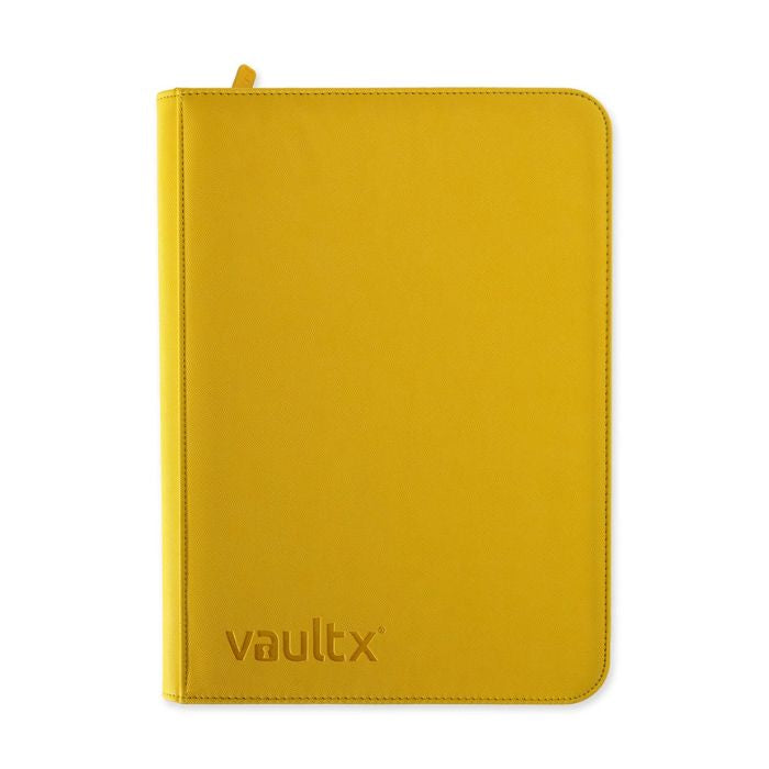 VaultX - 9-Pocket Exo-Tec® Zip Binder Sunrise Yellow