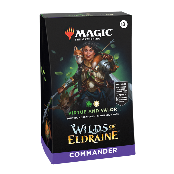 Magic - Wilds of Eldraine Commander Deck: Virtue and Valor