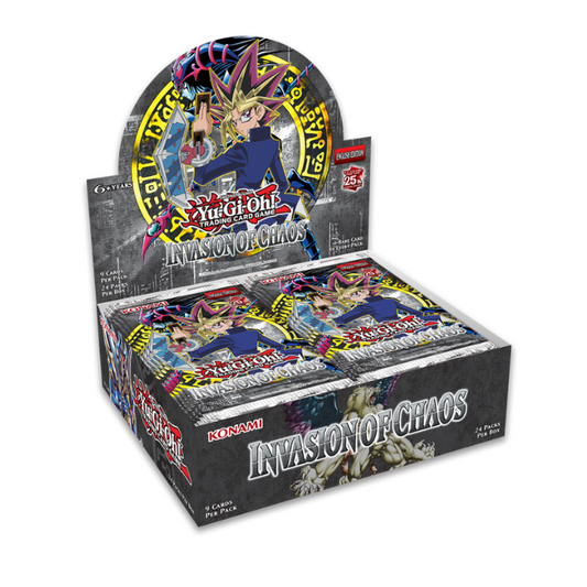 YGO - Invasion of Chaos - Booster Display