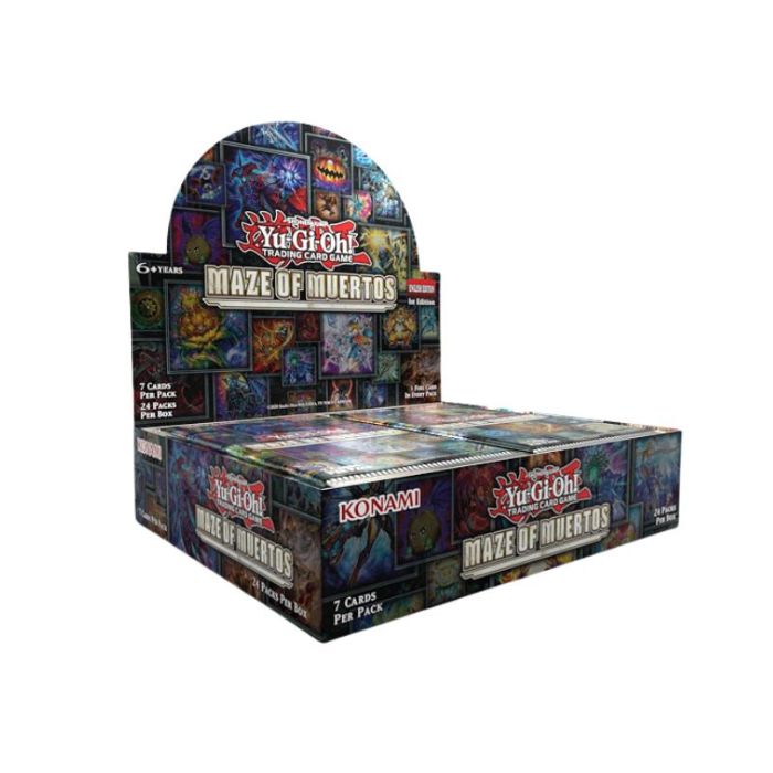 YuGiOh - Maze Of Muertos Booster Display