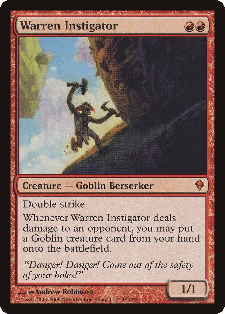 Warren Instigator - Zendikar - 154