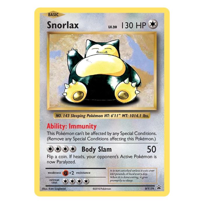Snorlax (XYPR 179)