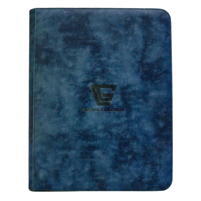 Gemloader - Premium toploader fit collector's binder - Blue