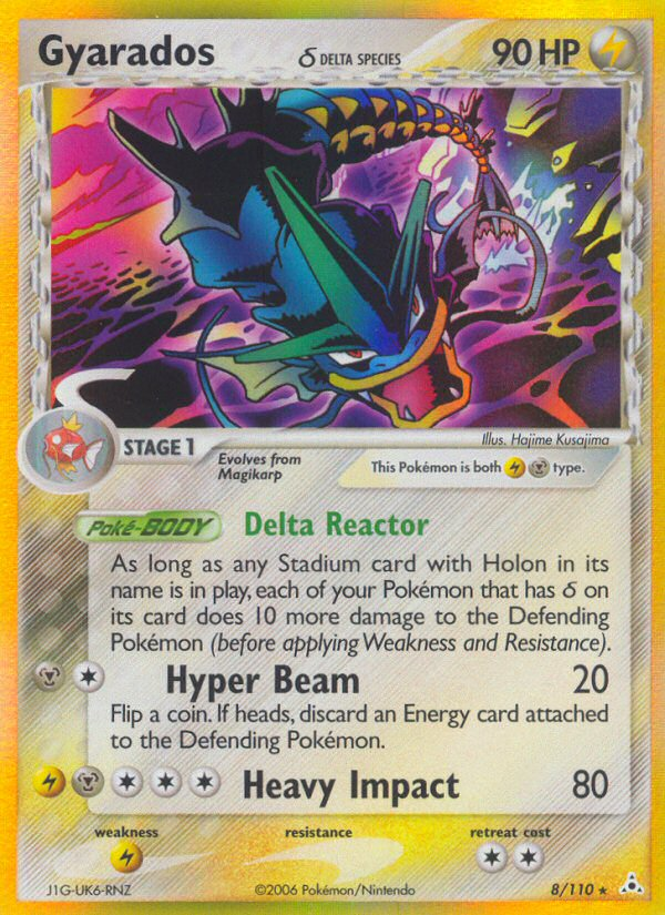 Gyarados δ - Holon Phantoms - 8/110 - Holofoil
