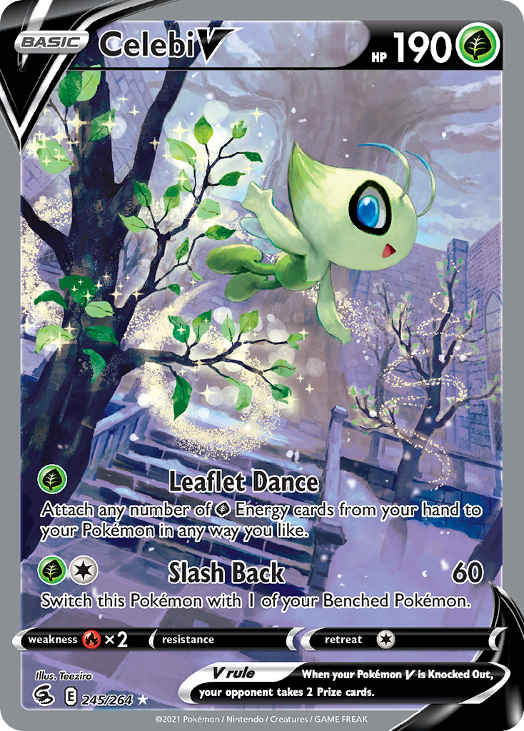 Celebi V - Fusion Strike - 245/264 - Holofoil