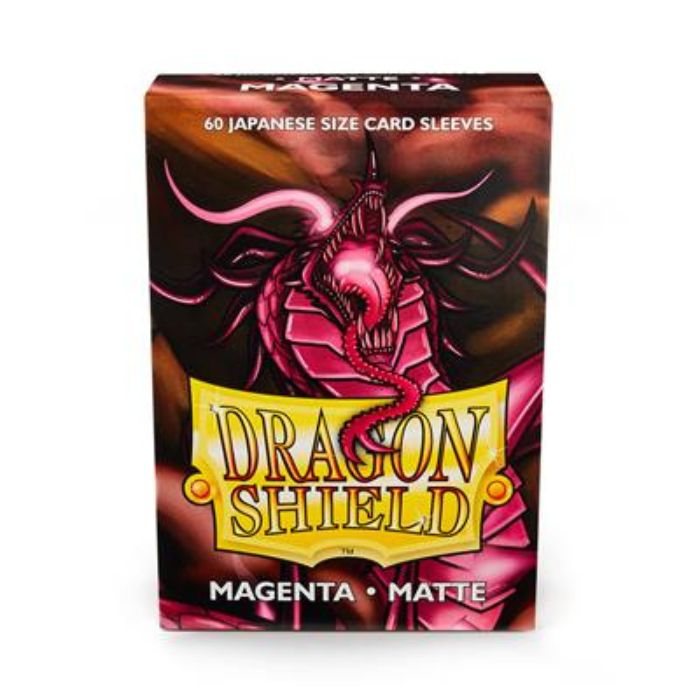 Dragon Shield - Magenta Matte Japanese Sleeves