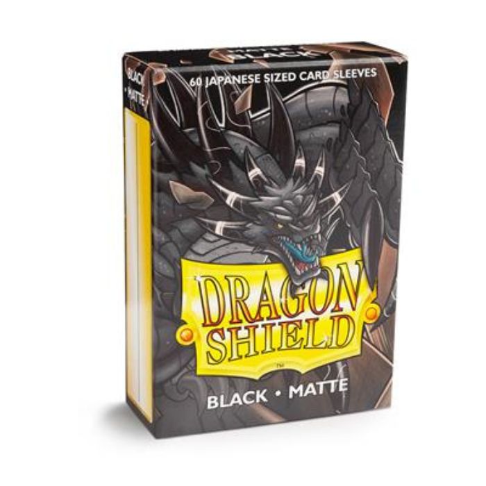 Dragon Shield - Black Matte Japanese Sleeves