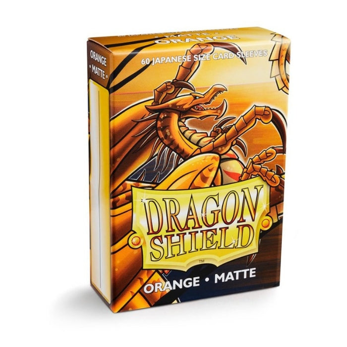 Dragon Shield - Orenge Matte Japanese Sleeves