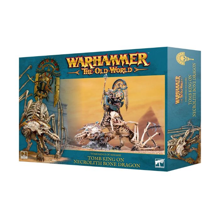 Warhammer: The Old World: Tomb King on Necrolith Bone Dragon