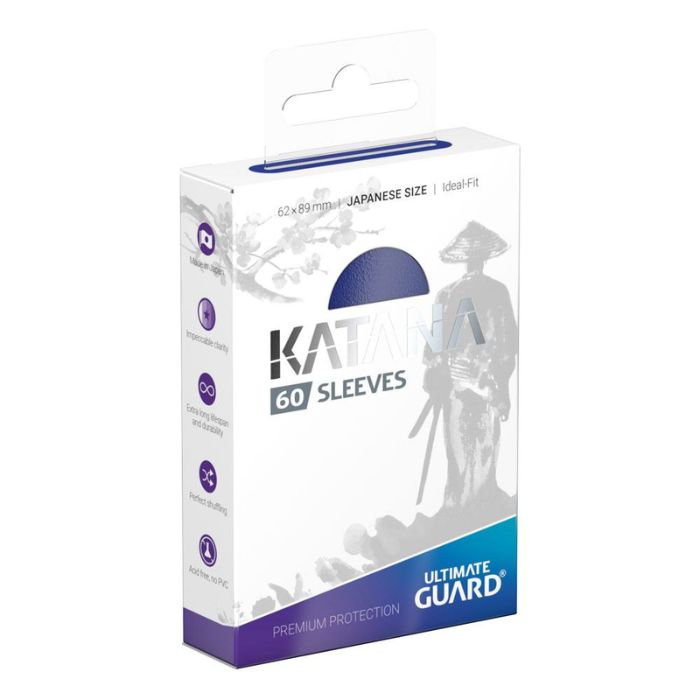 Ultimate Guard - Katana Sleeves Japanese Size Blue (60)