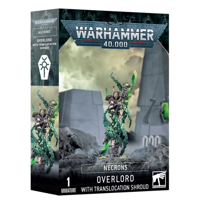 Necrons - Overlord with Translocation Shroud