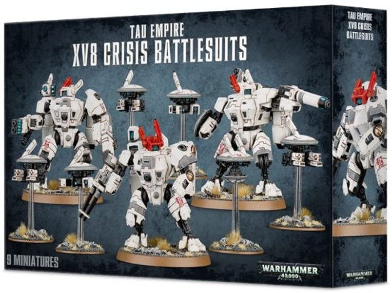 T'au Empire - XV8 Crisis Battlesuit Team