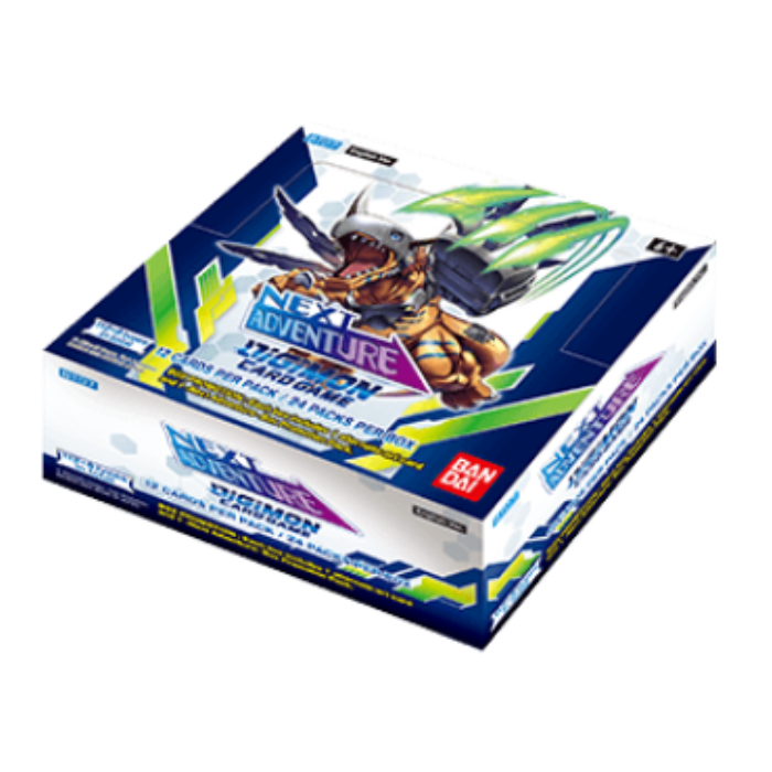 Digimon Card Game - Next Adventure Booster Display